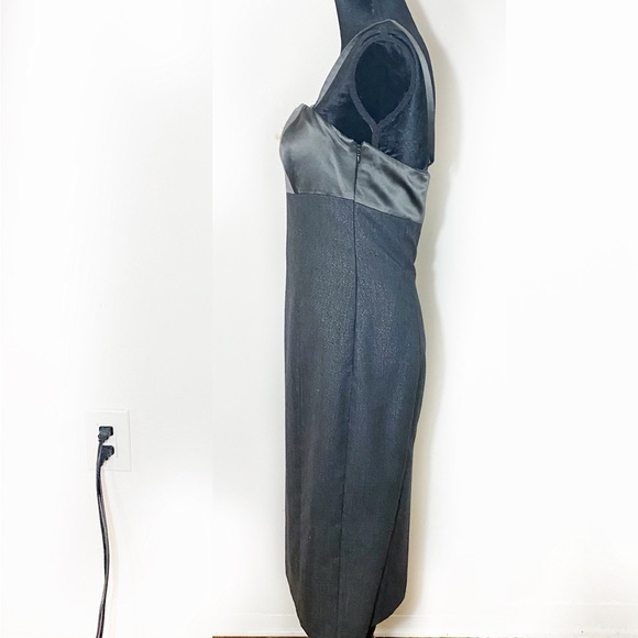 LES COPAINS COUTURE METALLIC MIDI PENCIL DRESS 42 - Picture 4 of 13